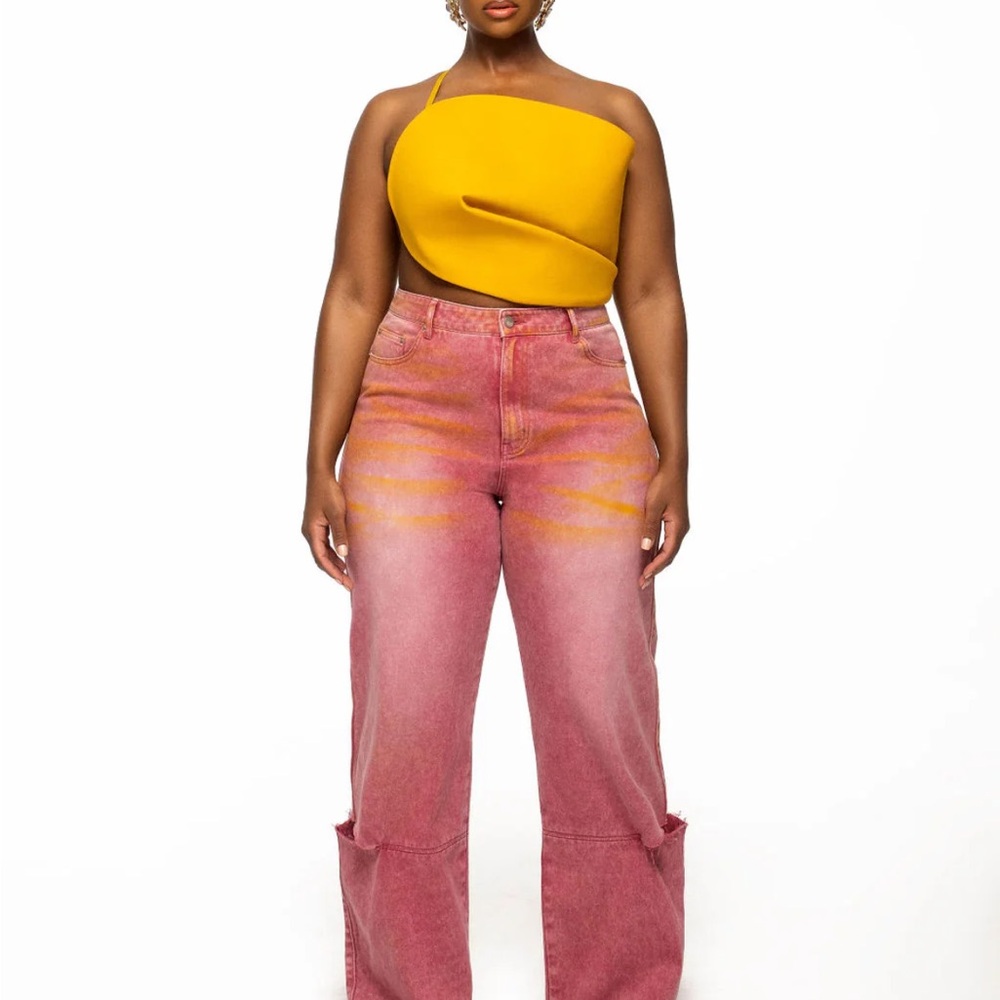 Stylish Pink Jeans for Women